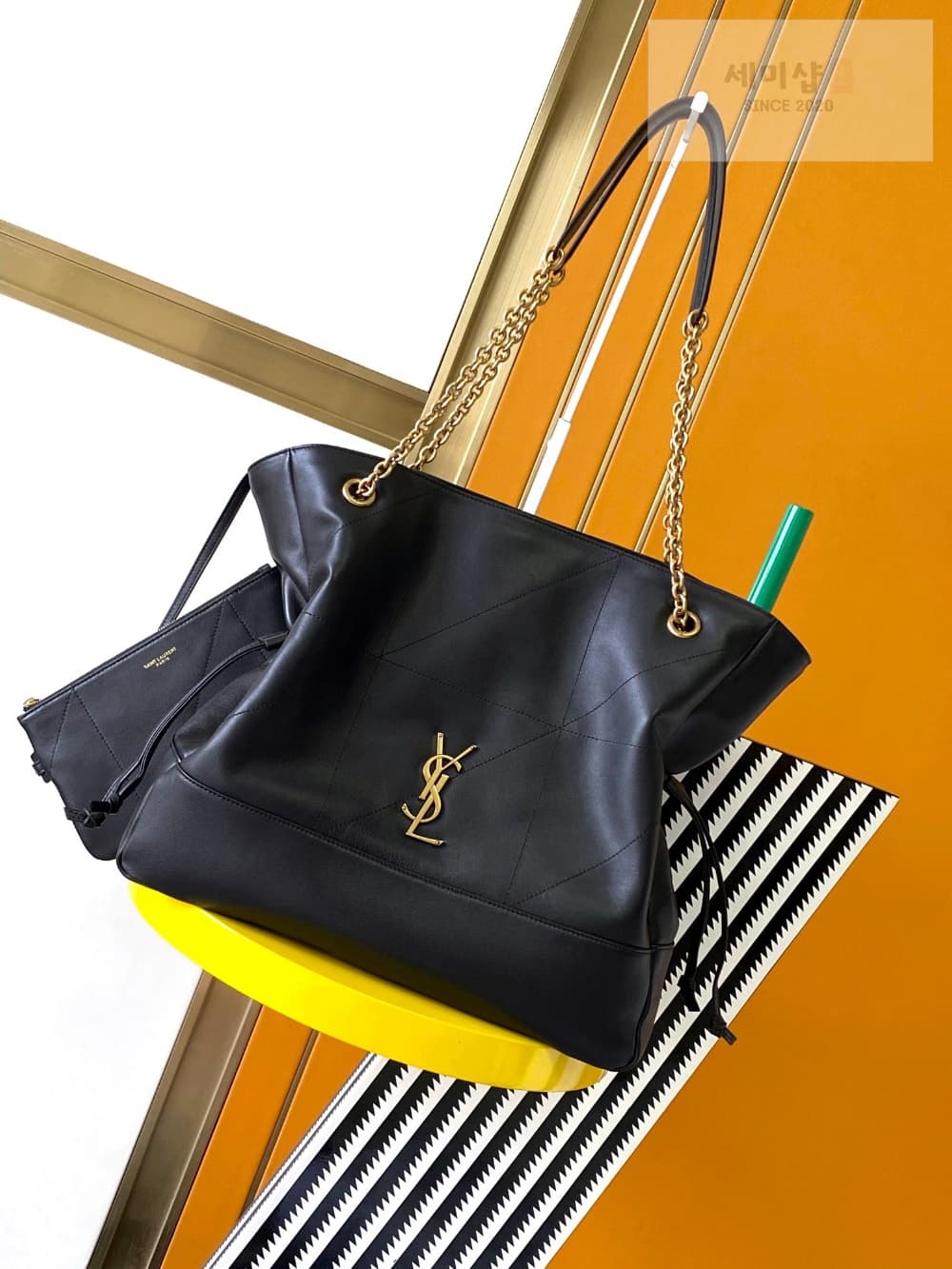 Saint Laurent Saint Laurent Jamie Shopping Lamskin Bag